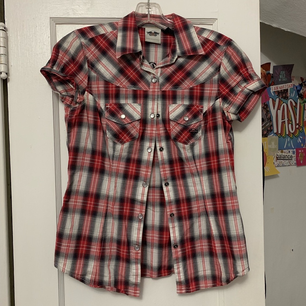 Harley button up